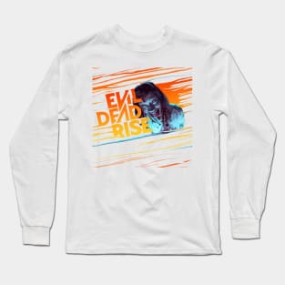 Evil Dead Rise Movie 2023 graphic design by ironpalette Long Sleeve T-Shirt